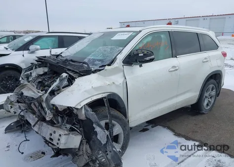 2019 Toyota Highlander Limited from USA, damaged, VIN 5TDDZRFH3KS983264
